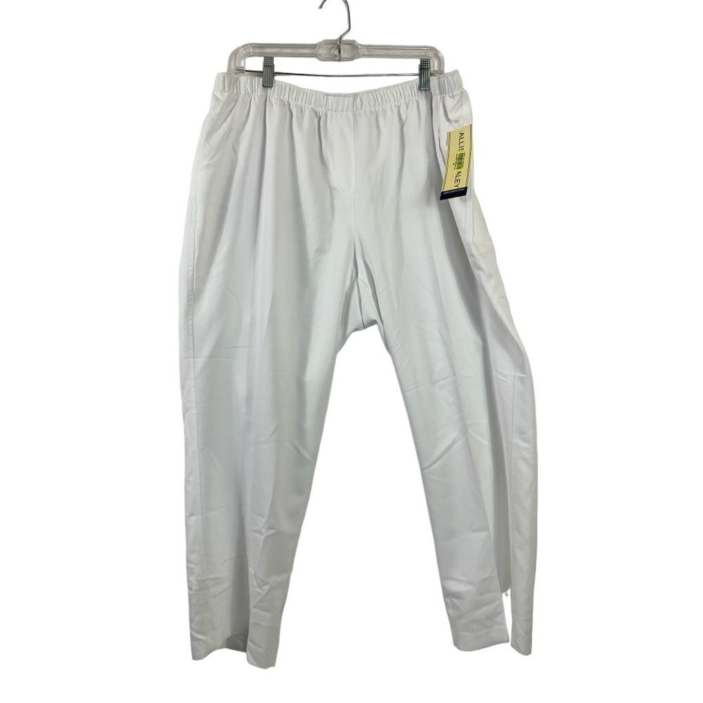 Allison Daley Women's Classic White Pants